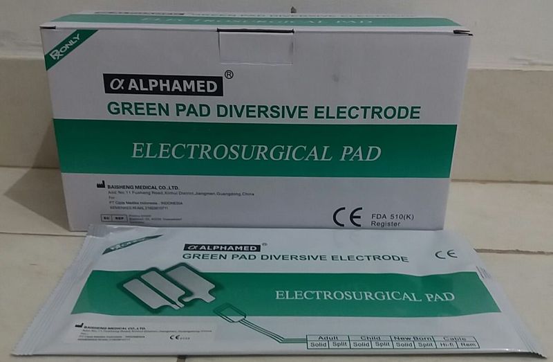 Alphamed Grounding Pad Bipolar Child Non Cable