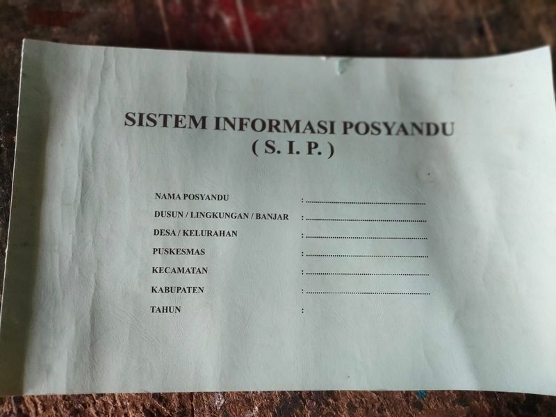 Buku Sip Posyandu 8988