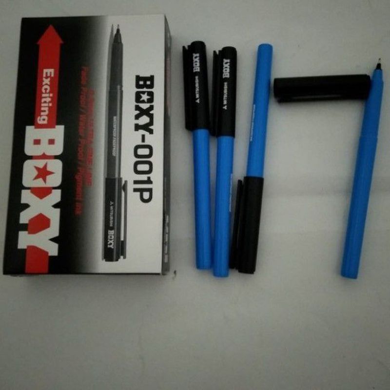 BOXY PULPEN BOXY 001P / BOXY BALLPOINT 001P - BIRU