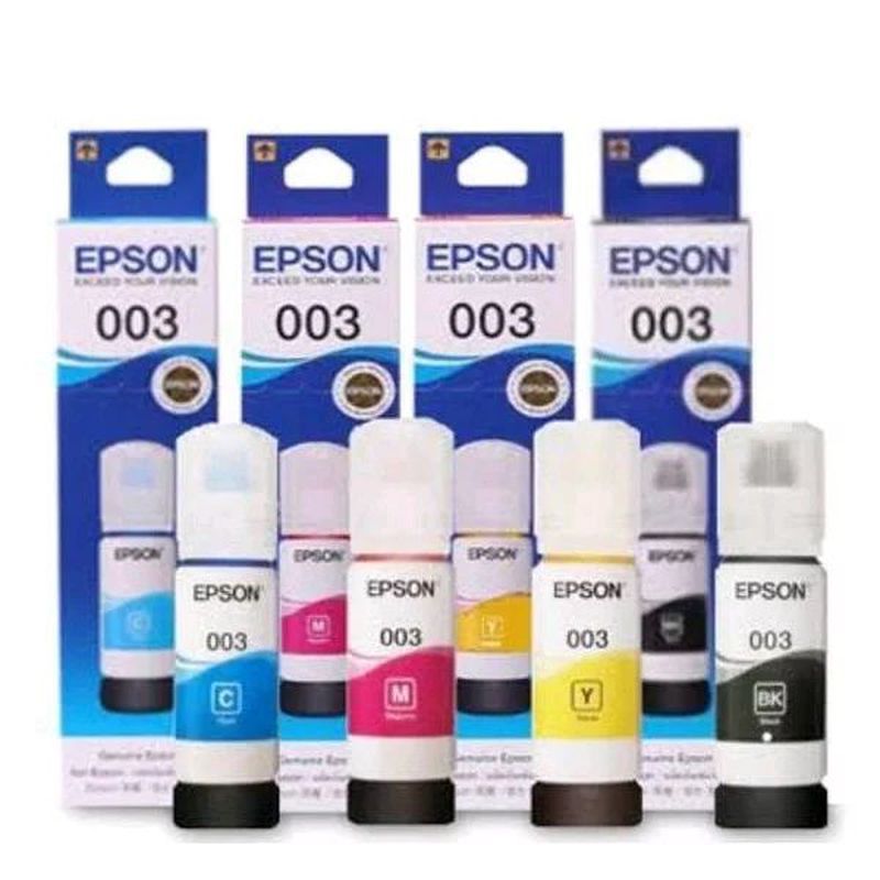 Tinta Printer Epson Original 003 T003 65ml Black 4325