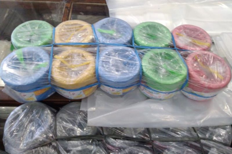 Papier Rapia Weiß, 20 M Rolle - Zum Basteln, Geschenke Verzieren, Dekorieren