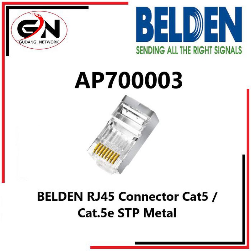 BELDEN RJ45 Connector Cat5 / Cat.5e STP Metal AP700003