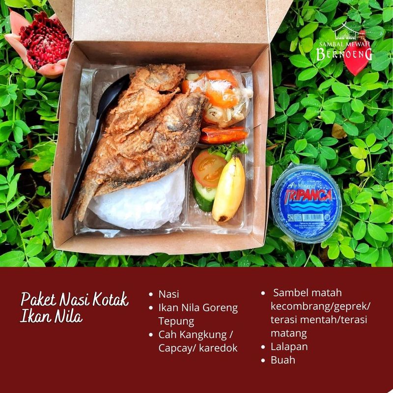 Nasi Kotak Ikan Nila