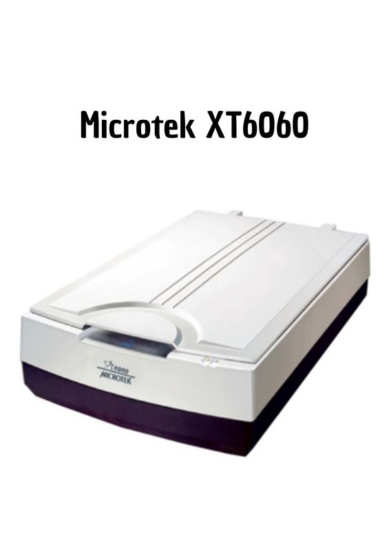 MICROTEK XT6060 A3 FLATBED SCANNER
