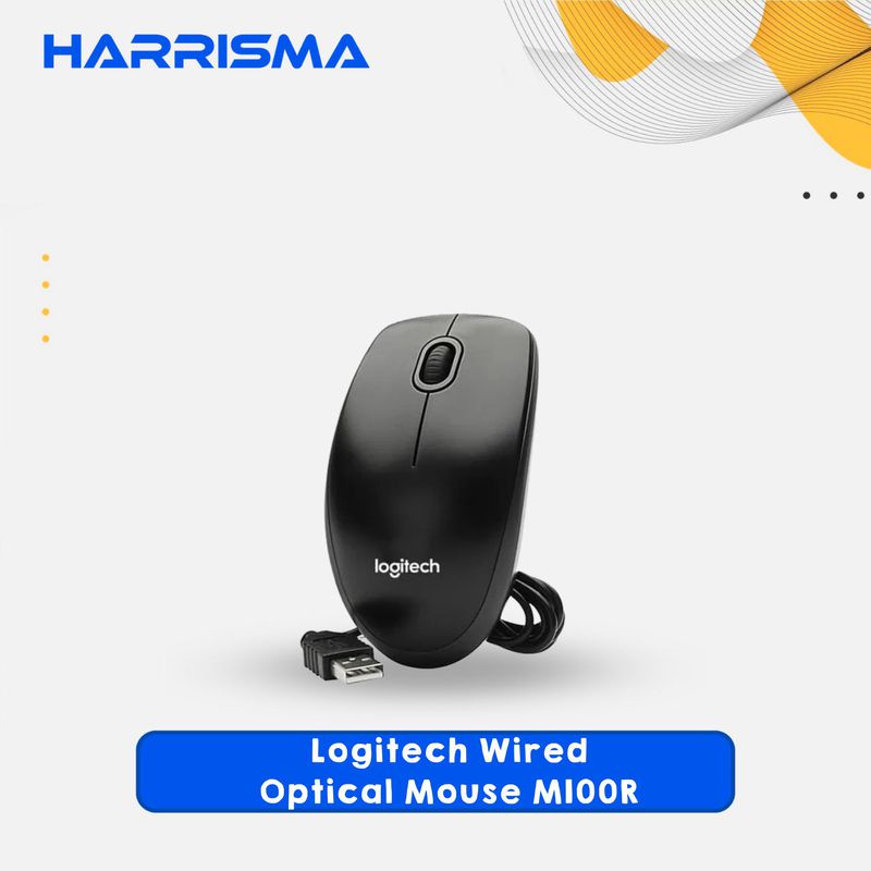 Logitech Wired Optical Mouse M100R
