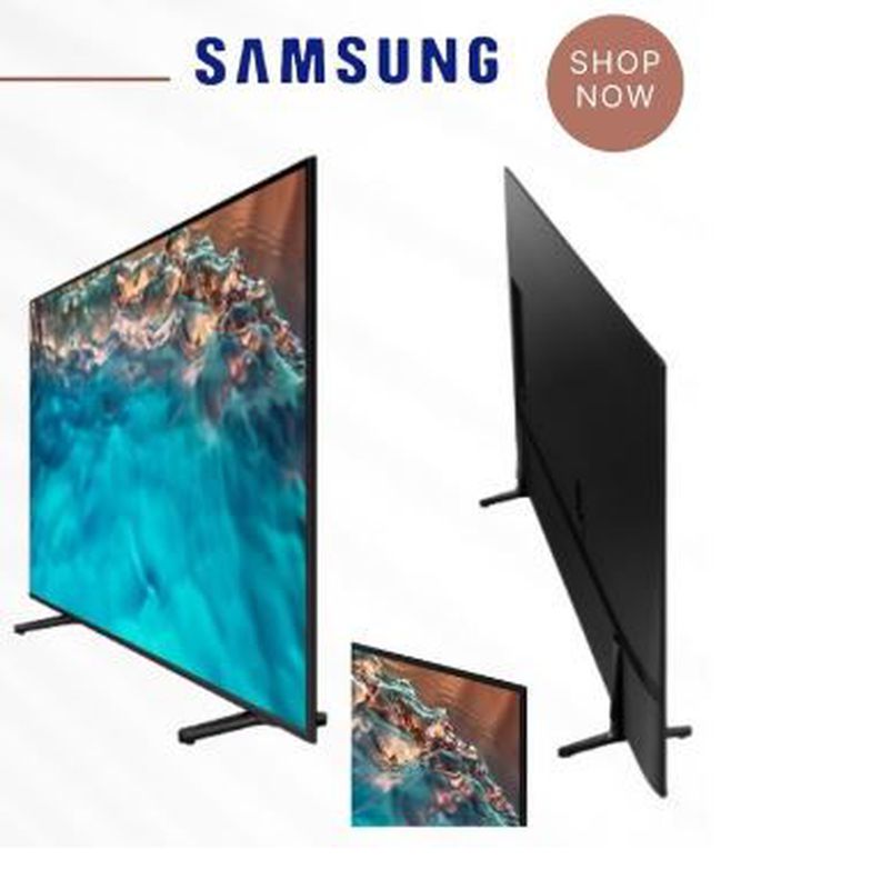 Samsung Crystal UHD 4K Smart TV 75 Inch - UA75BU8000KXXD 2022