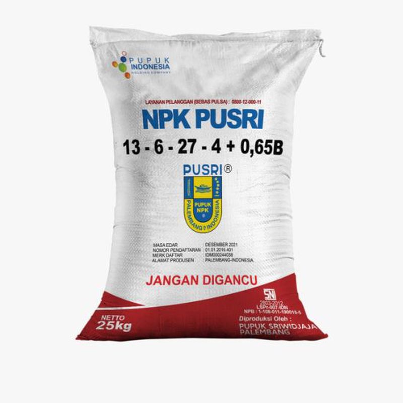 Pupuk Npk Pusri 13 6 27 4065b 50 Kg 