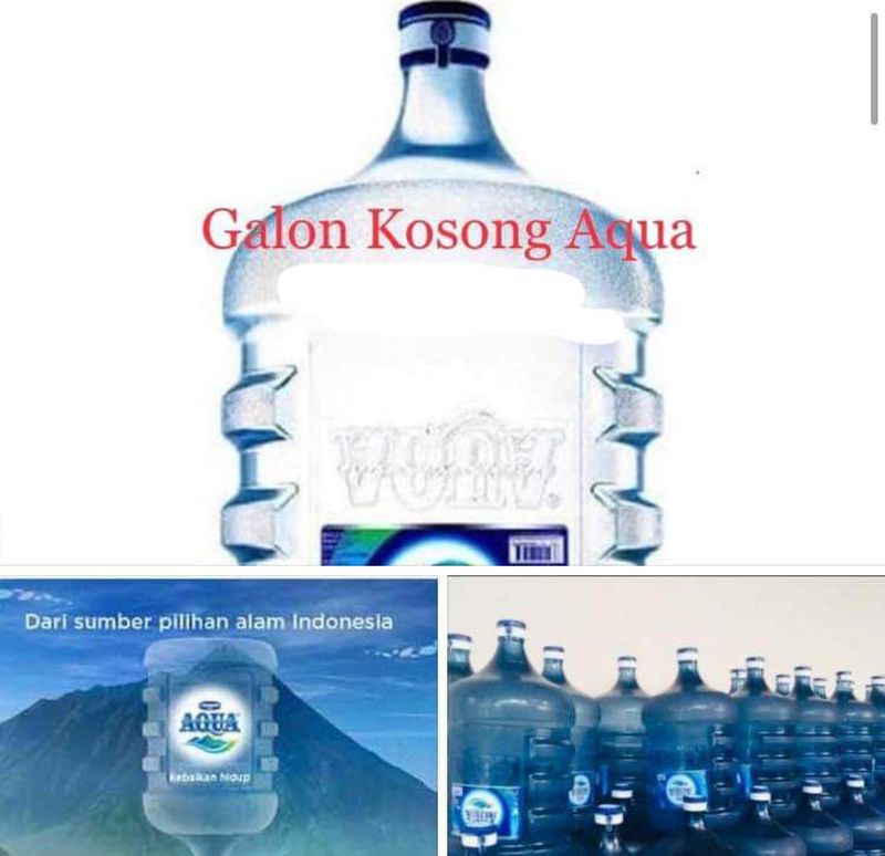 Air Mineral Aqua Galon 19ltr 8815