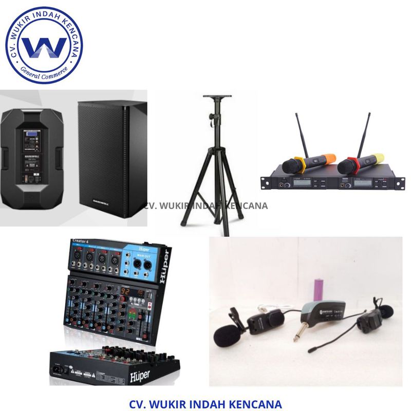 Professional Sound System set