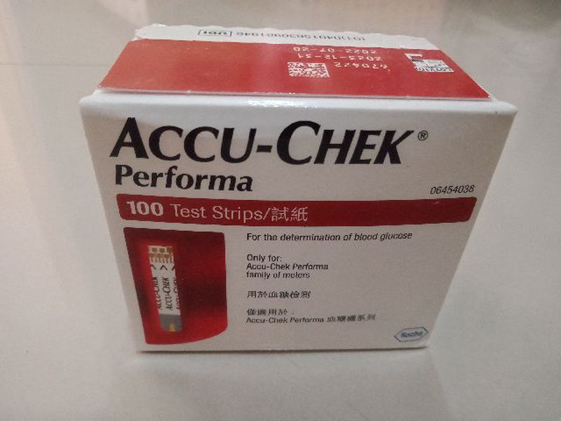 Strip glukosa accu check performa