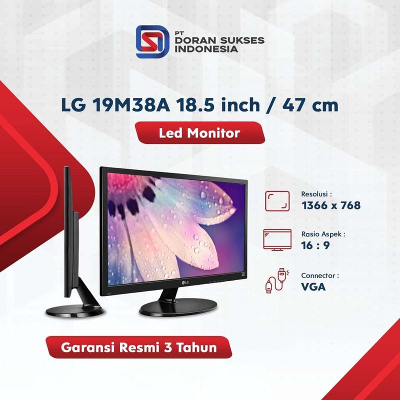 MONITOR LG 19M38A 19"