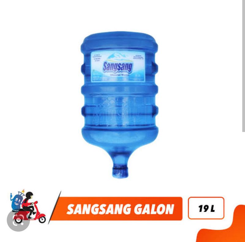 Air Minum Mineral Sangsang Galon 19ltr 6347