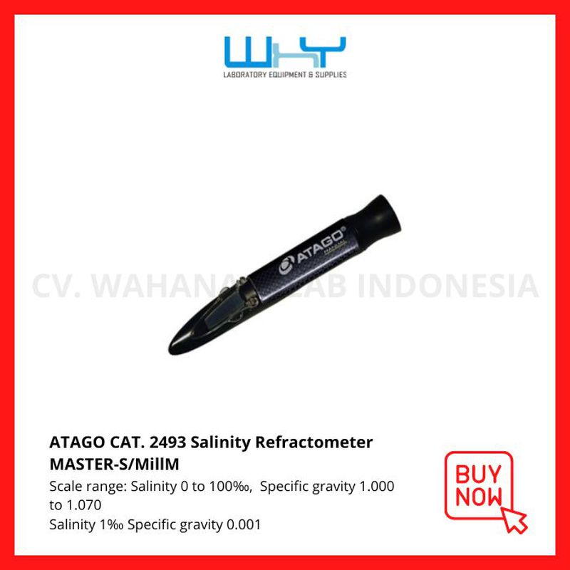 Atago 2493 Salinity Refractometer MASTERS/MillM