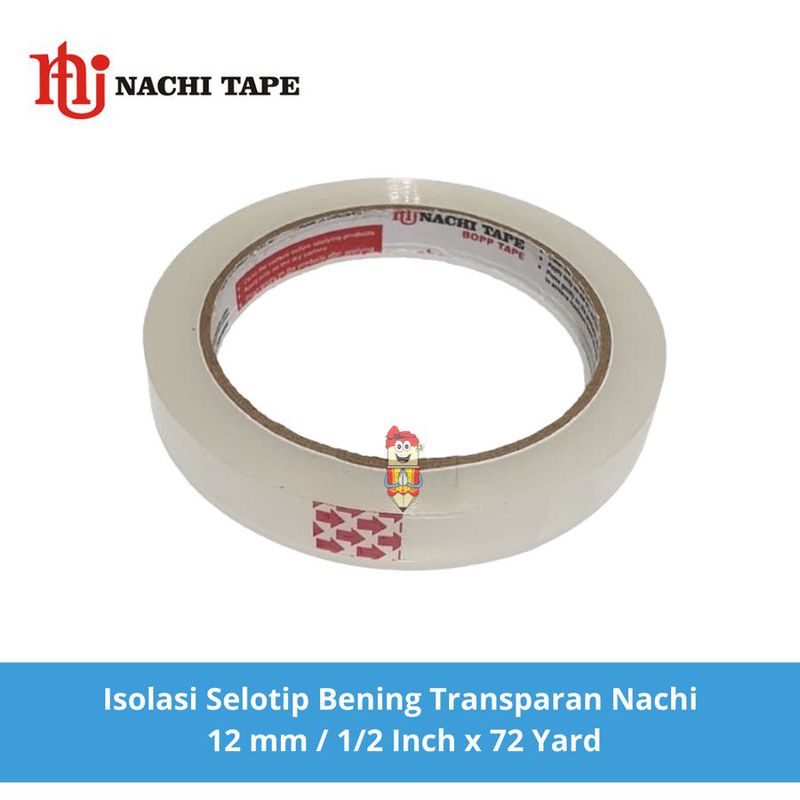 Isolasi Kecil ukuran 1/2 x 72 mm