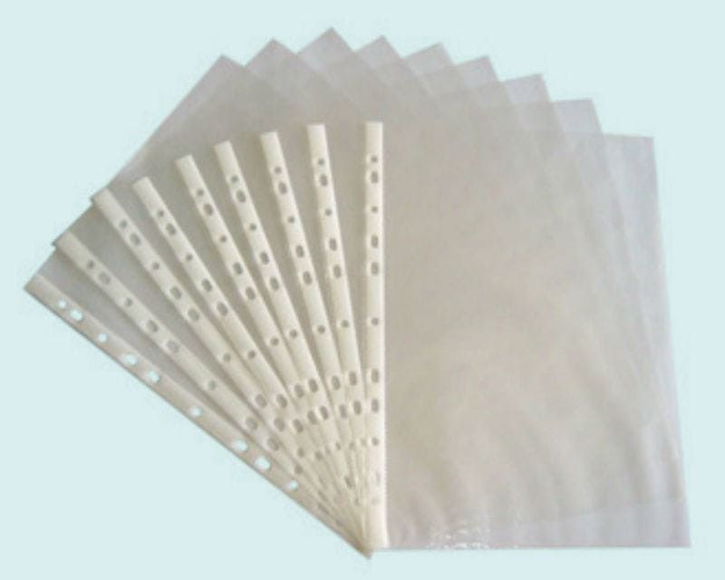 Clear sheet protector