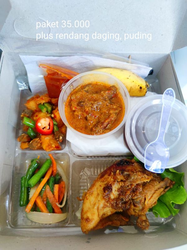 Nasi Kotak Lengkap 35 Ribu