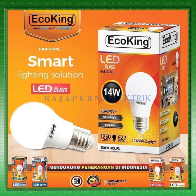 Bola Lampu LED 14W