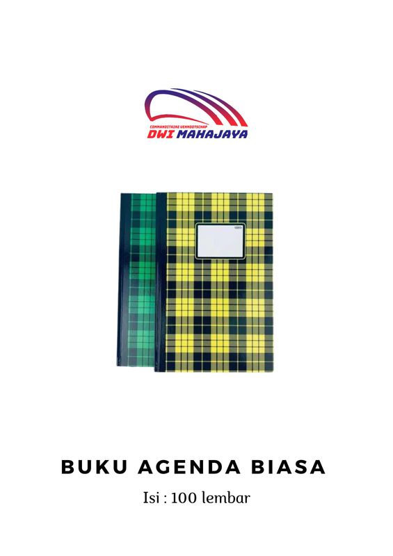 Buku Agenda Biasa (harga Sudah Termasuk Pajak Dan Ongkir Lokal)