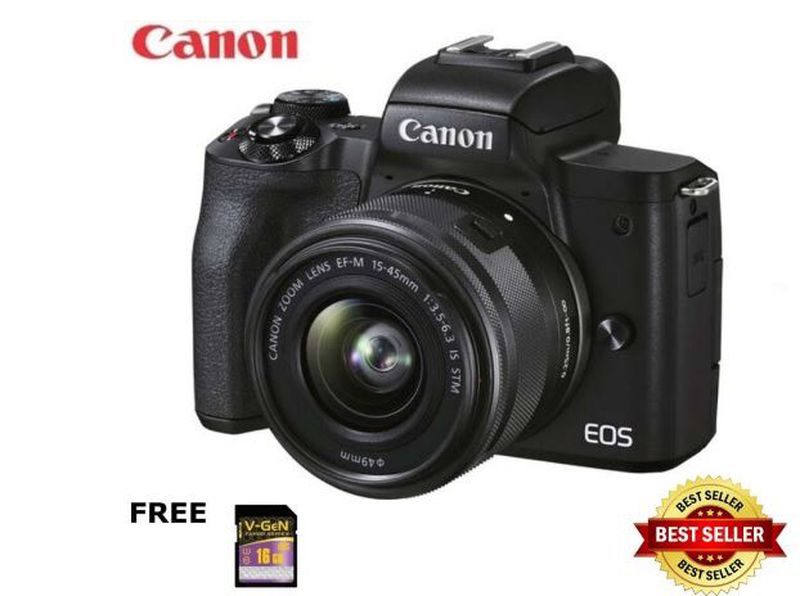 Canon EOS M50 Mark II Kit EF-M 15-45mm f/3.5-6.3 IS STM
