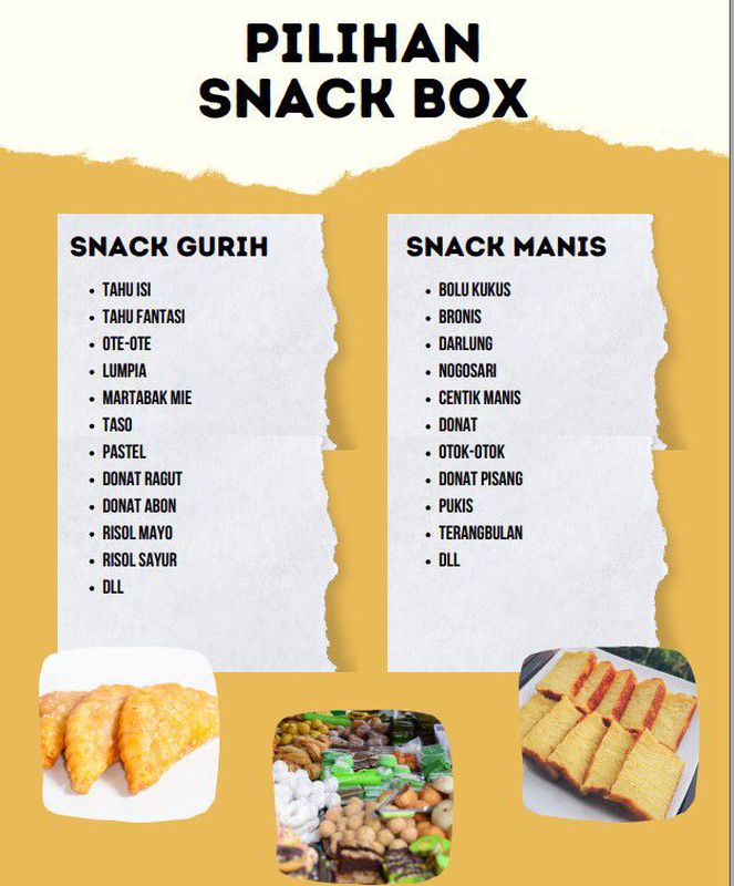 SNACK BOX JANLEKOH - Paket Snack B