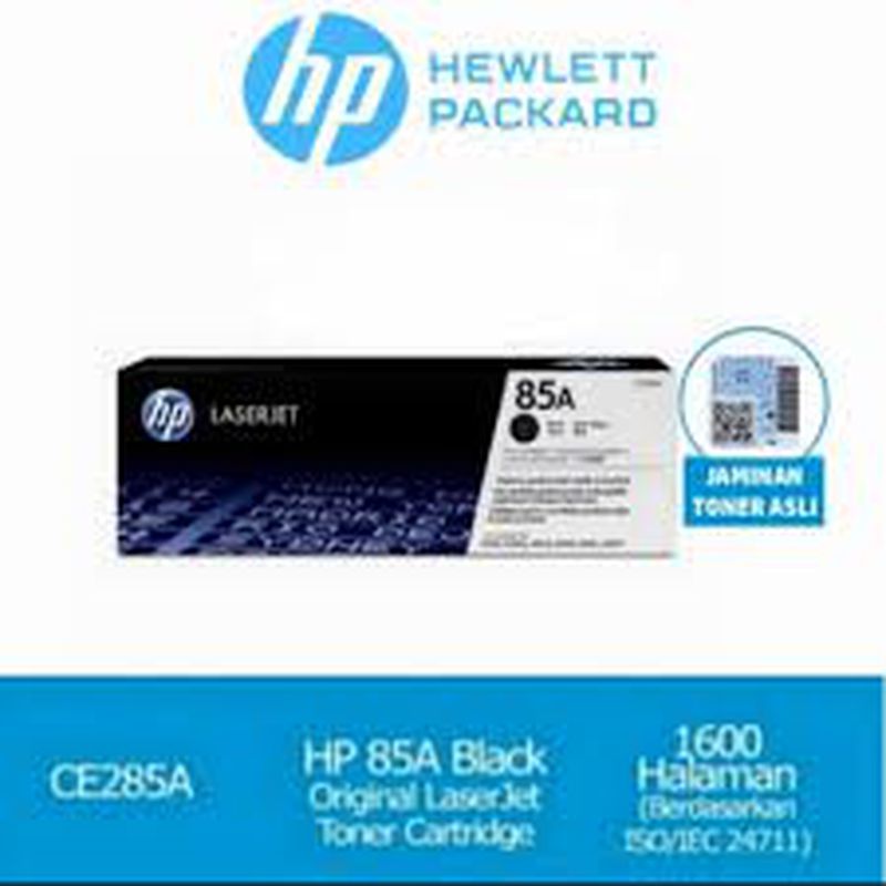 HP 85A Black Original LaserJet Toner Cartridge