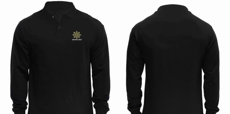 Baju Kaos Berkerah Lengan Panjang