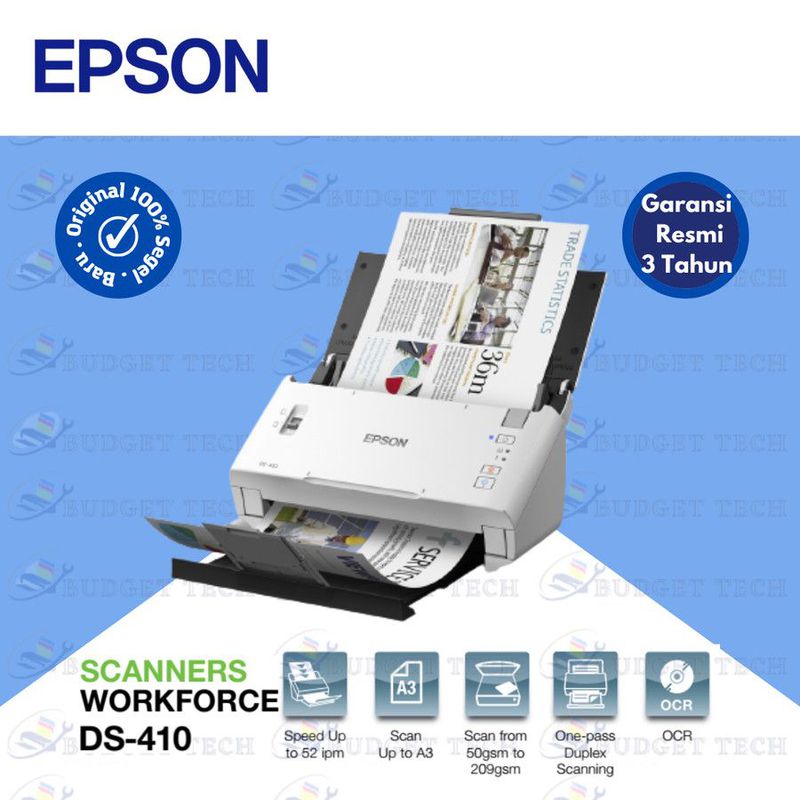 Scanner Epson Ds 410 Epson Ds410 5868