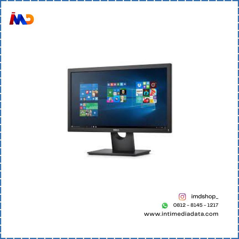 LED Monitor Dell E1920H 18.5" Widescreen GARANSI RESMI