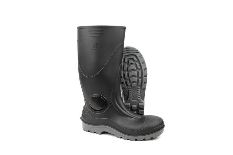 SEPATU BOOT SAFETY AP BOOTS AP S5 SAFETY HITAM STEEL TOE + MID SOLE - 41
