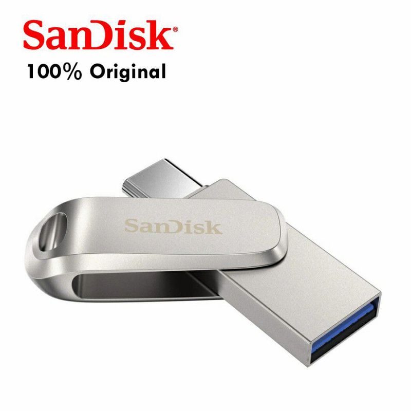 Sandisk Flash Disk Ultra LUXE Dual Drive USB TYPE-C USB 3.1 ORIGINAL ...