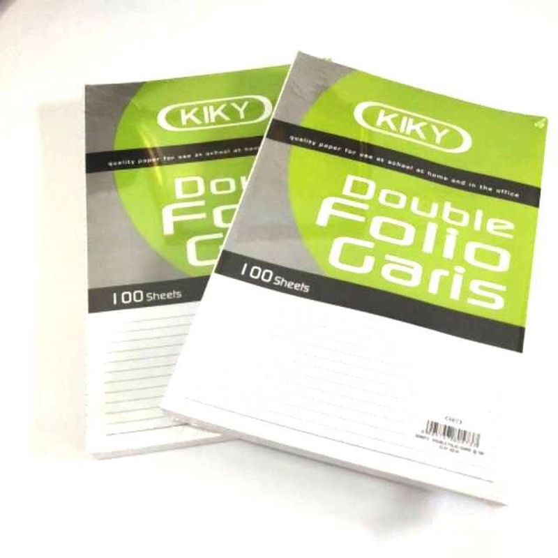 Kertas Double Folio Garis Kiky Isi 100 Lembar