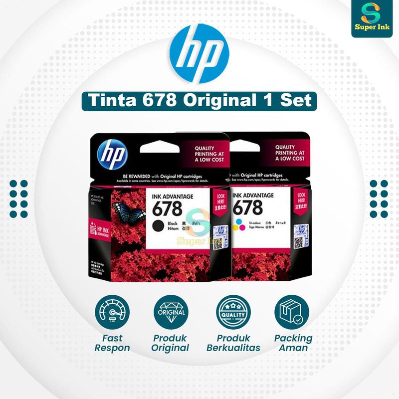 Tinta 678 Tri Color (1set)
