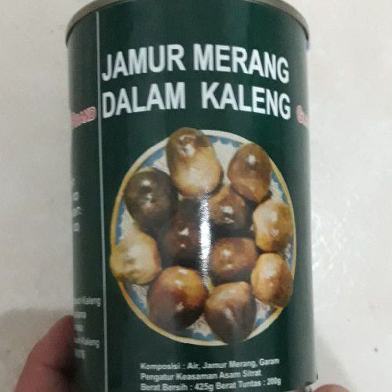Jamur Merang Kemasan Kaleng