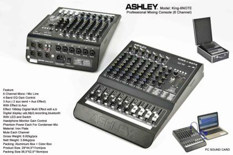 Mixer Ashley King Note