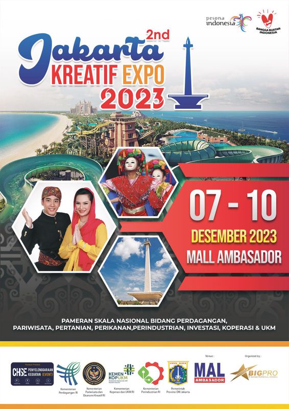 Jakarta Kreatif Expo Des2023 2nd Stand Standar