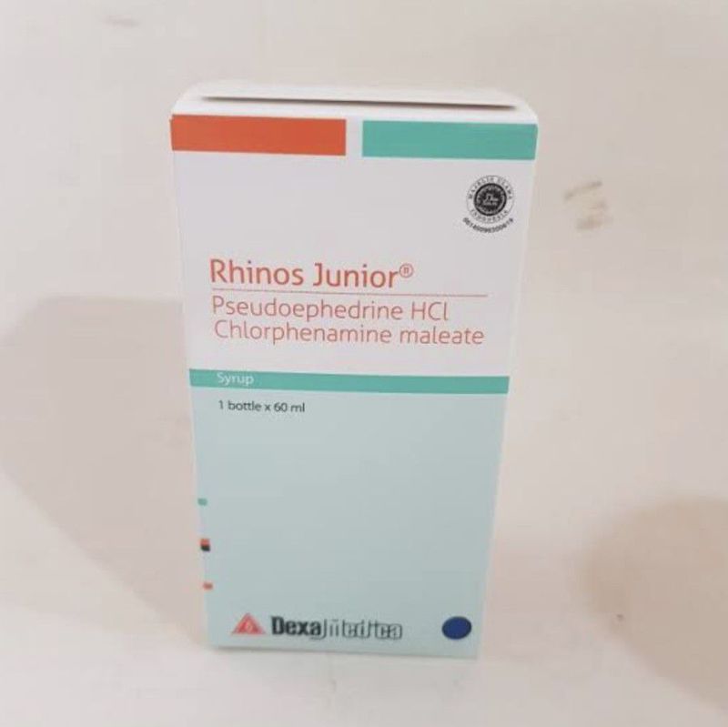 RHINOS JUNIOR SYRUP 60ML/ FLU/ PILEK ANAK