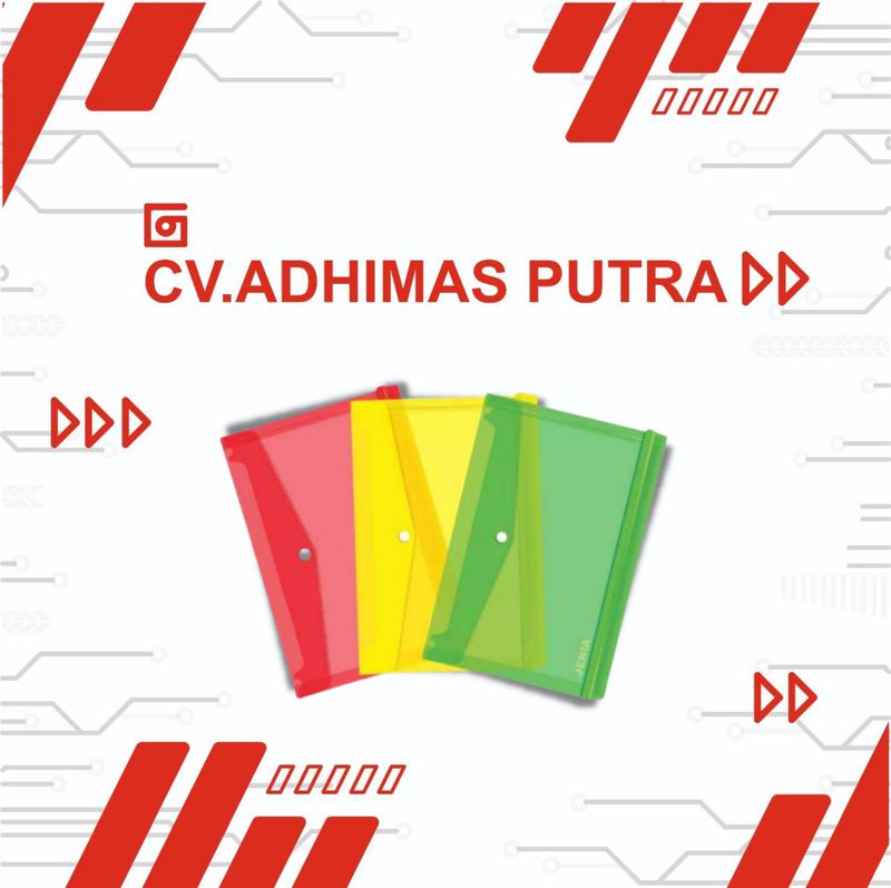 Map Kancing Plastik Bening Folio