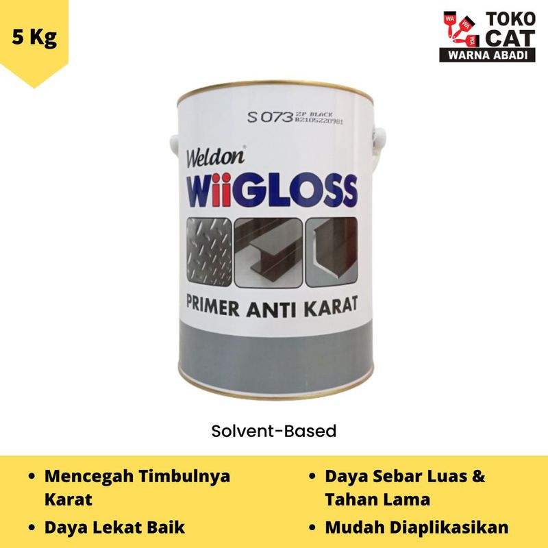 CAT ANTI KARAT WELDON WIIGLOSS 5 KG WHITE S070