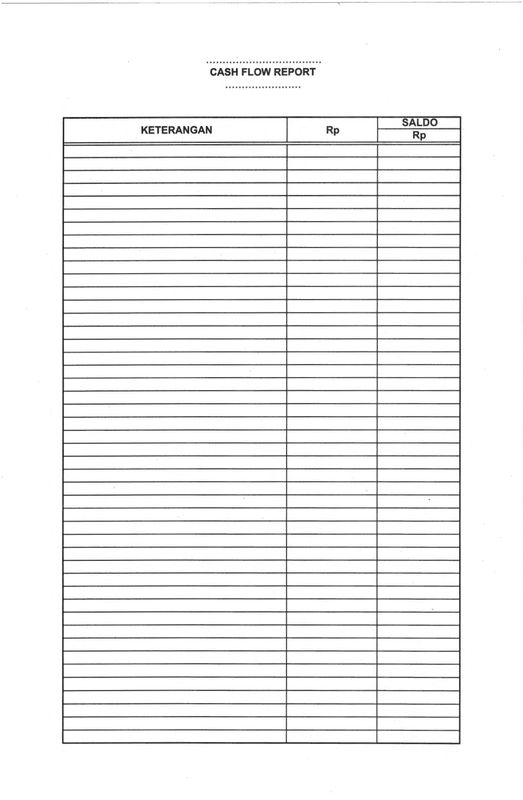 Form Cash Flow Report