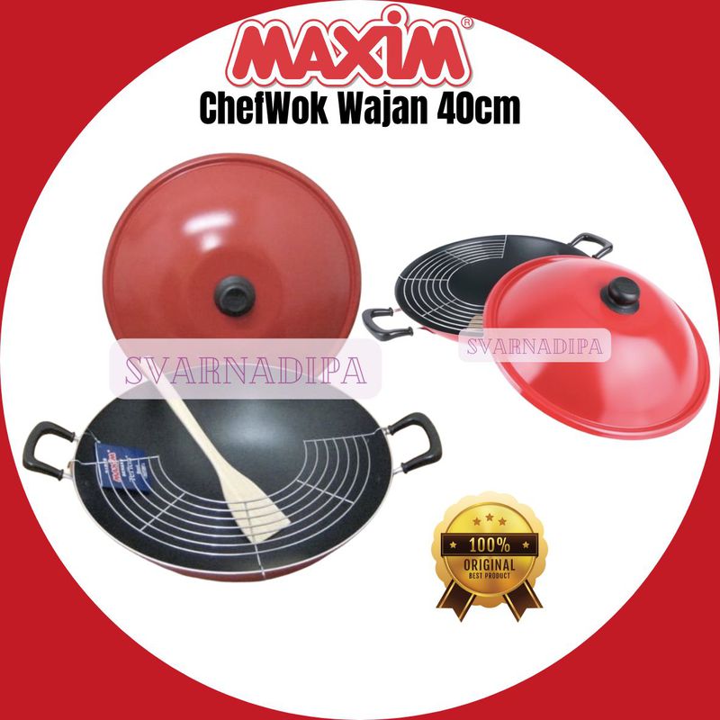 Maxim Chefwok Wajan Cm Wajan Penggorengan