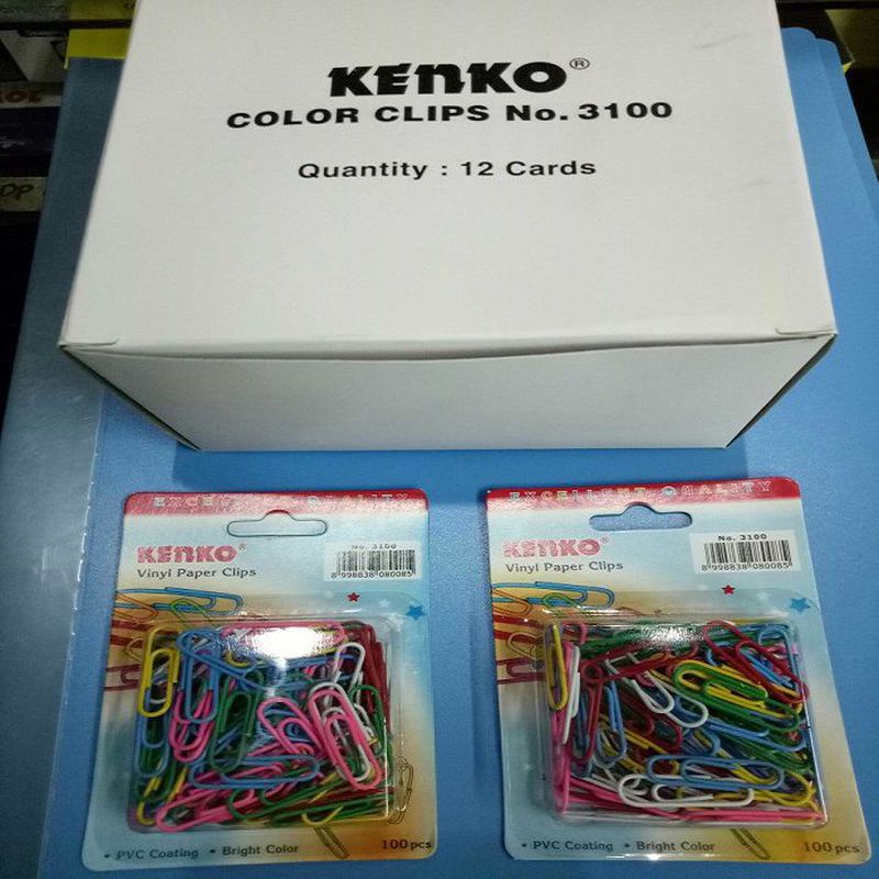 Paper Clip Kenko 3100 Warna