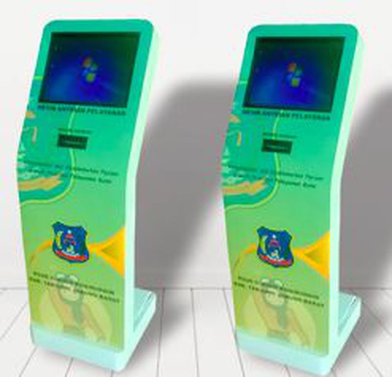 Mesin Antrian Layar Sentuh