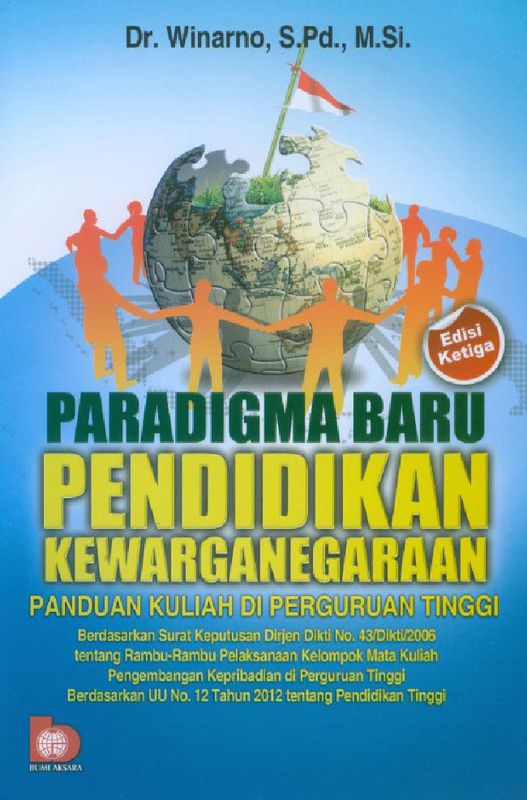 Paradigma Baru Pendidikan Kewarganegaraan: Panduan Kuliah Di Perguruan ...