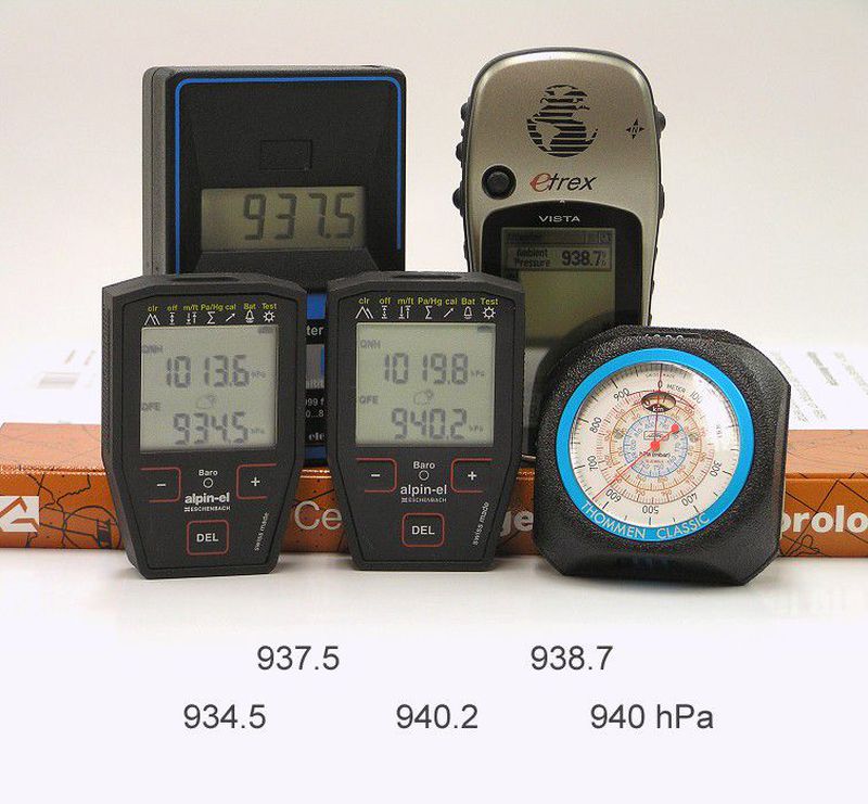 Barometer Analog 9401080 hPa/1hPa