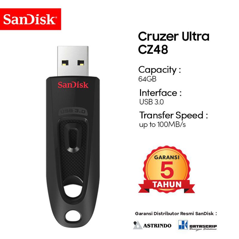 Flashdisk 64GB USB 3.0