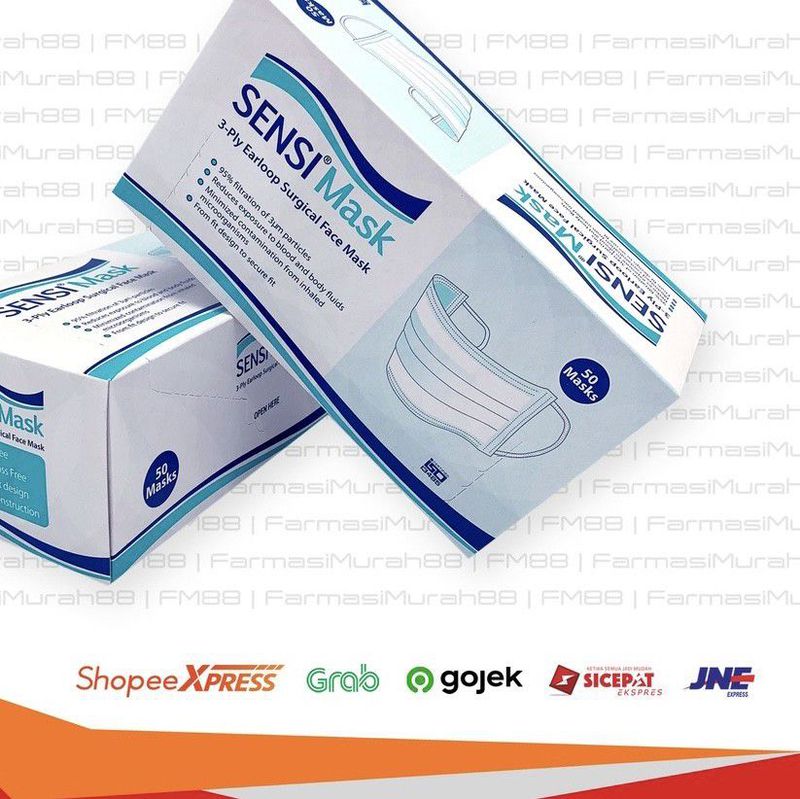 Sensi Mask Earloop isi 50
