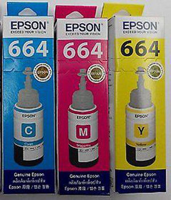 Tinta Printer Epson - Warna - 664
