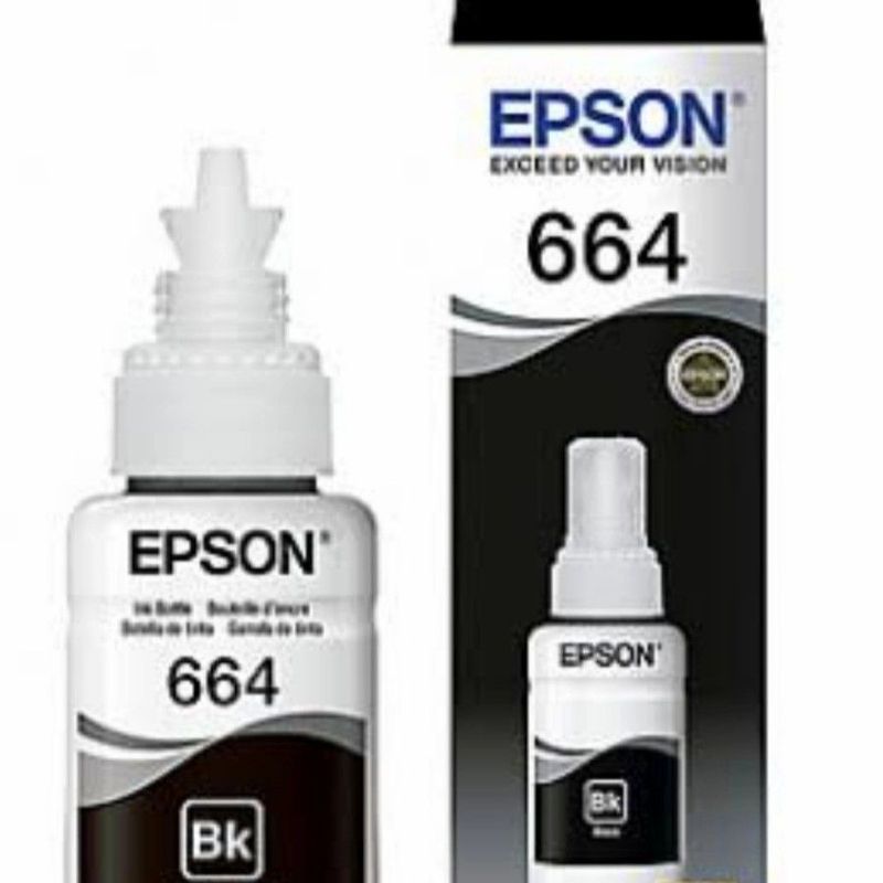 Epson Black Ink Cartridge ( T6641 ) Tinta Printer Epson