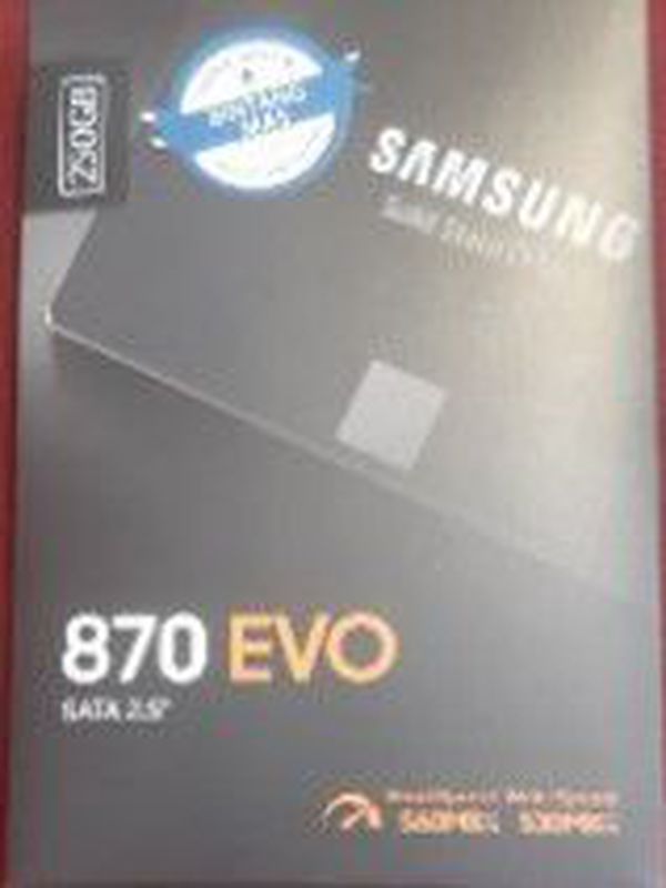 SSD 250GB EVO 870 Samsung Original 250GB