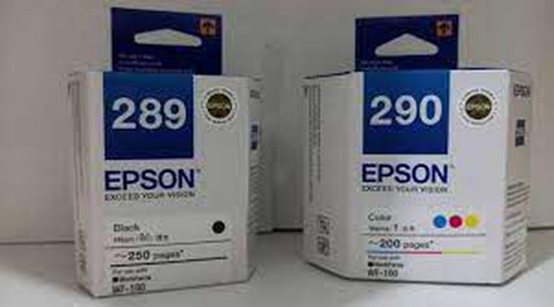 Tinta Cartridge Epson 289 Black 290 Color Original For Printer Epson 5162